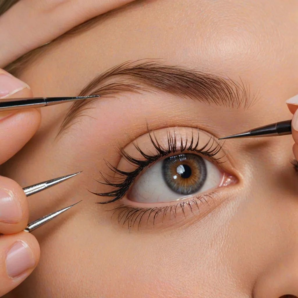 Czy można przedłużać rzęsy nosząc soczewki?